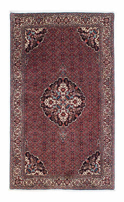 Tappeto Persero - Bidjar - 194 x 114 cm - rosso scuro
