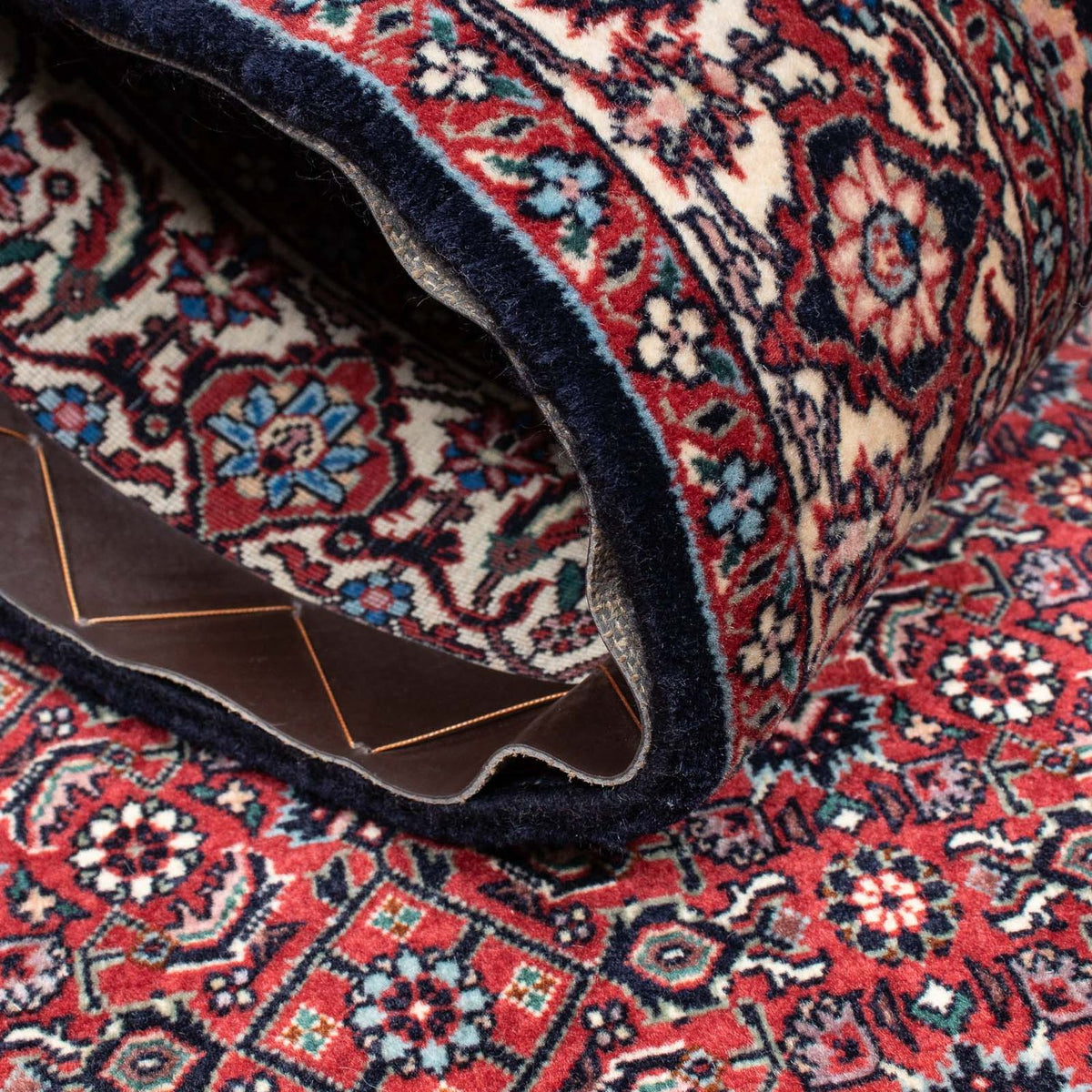 Tappeto Persero - Bidjar - 194 x 114 cm - rosso scuro