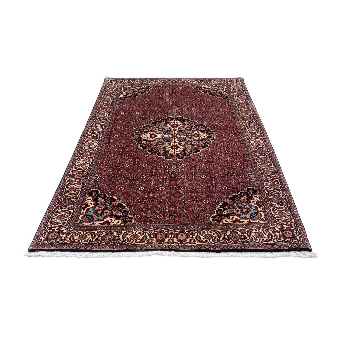 Tappeto Persero - Bidjar - 194 x 114 cm - rosso scuro
