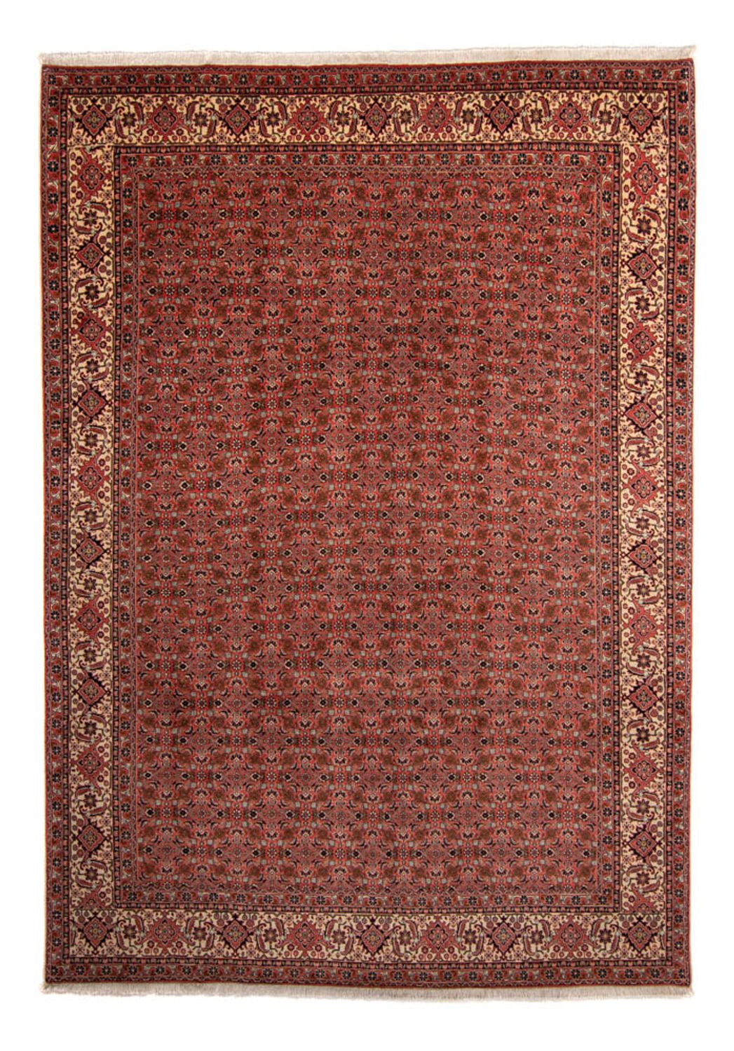 Tappeto Persero - Bidjar - 357 x 248 cm - rosso scuro