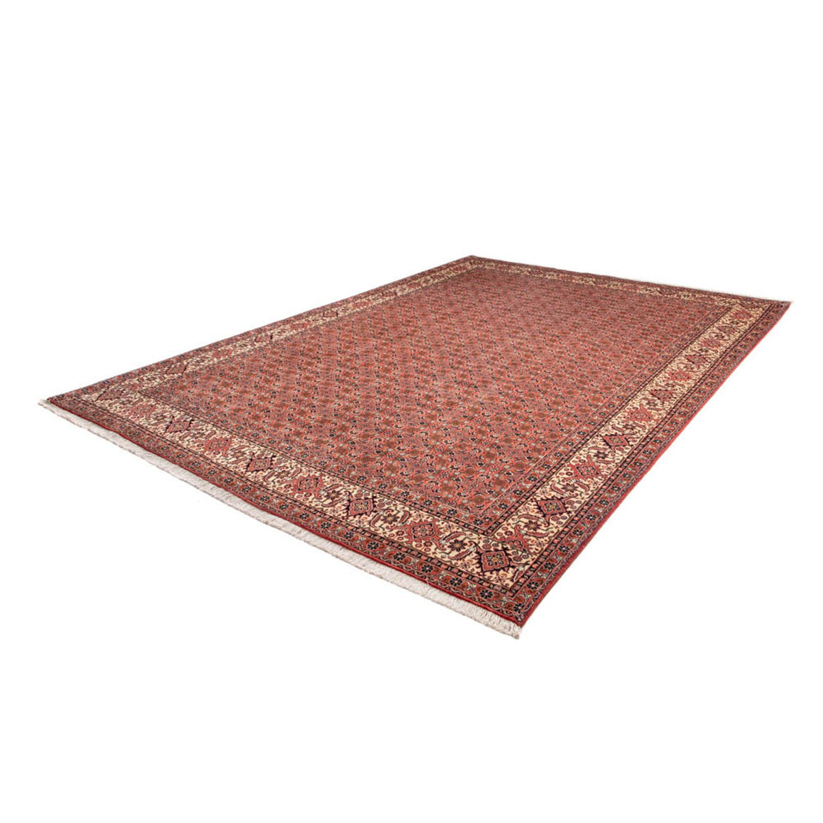 Tappeto Persero - Bidjar - 357 x 248 cm - rosso scuro