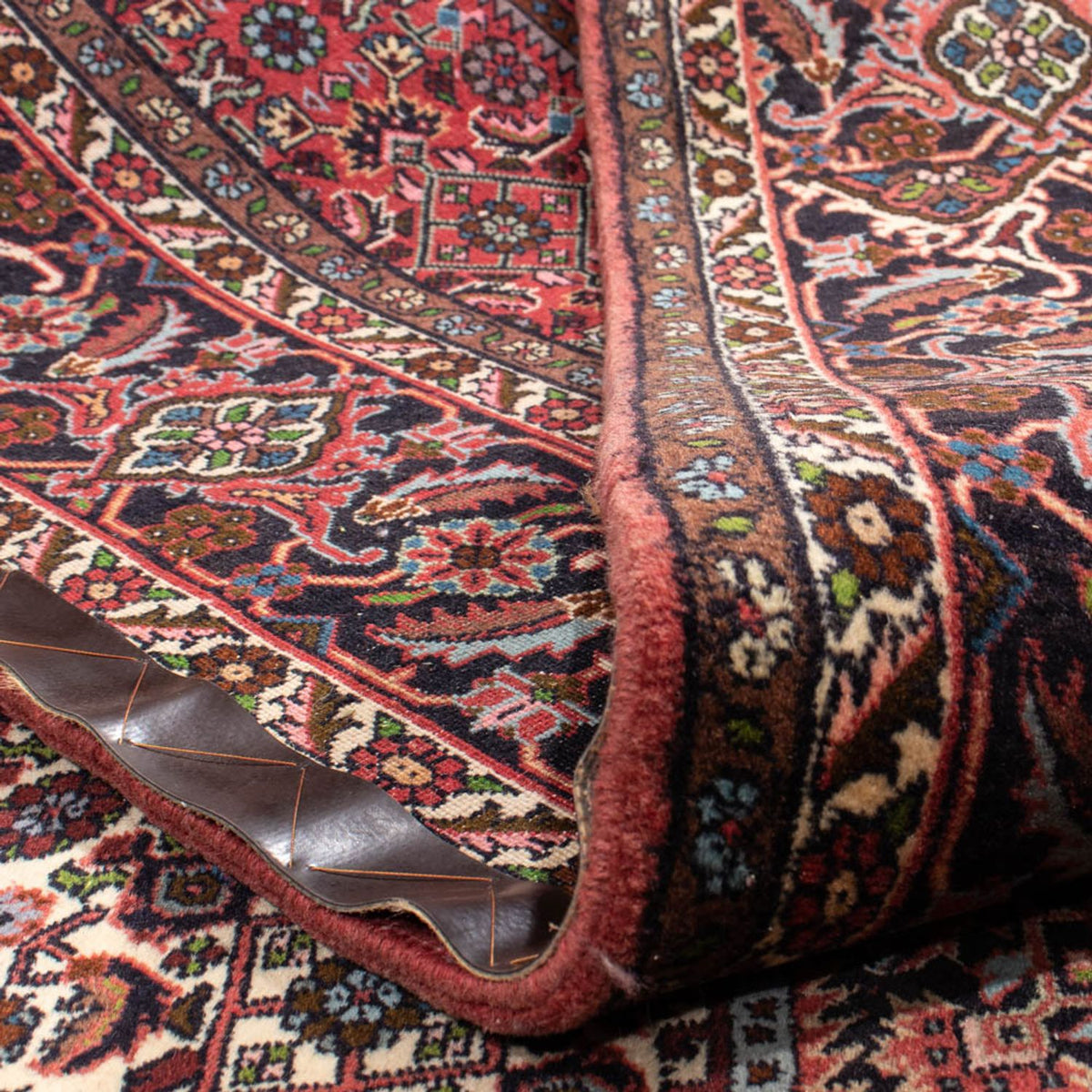 Tappeto Persero - Bidjar - 343 x 252 cm - rosso scuro
