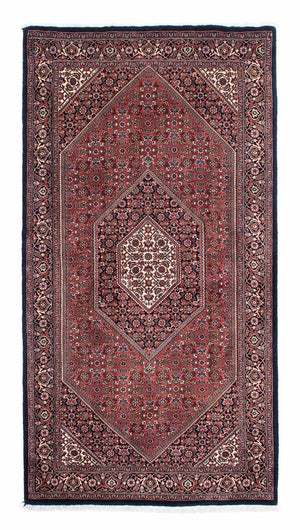 Tappeto corsia Tappeto Persero - Bidjar - 201 x 100 cm - blu scuro