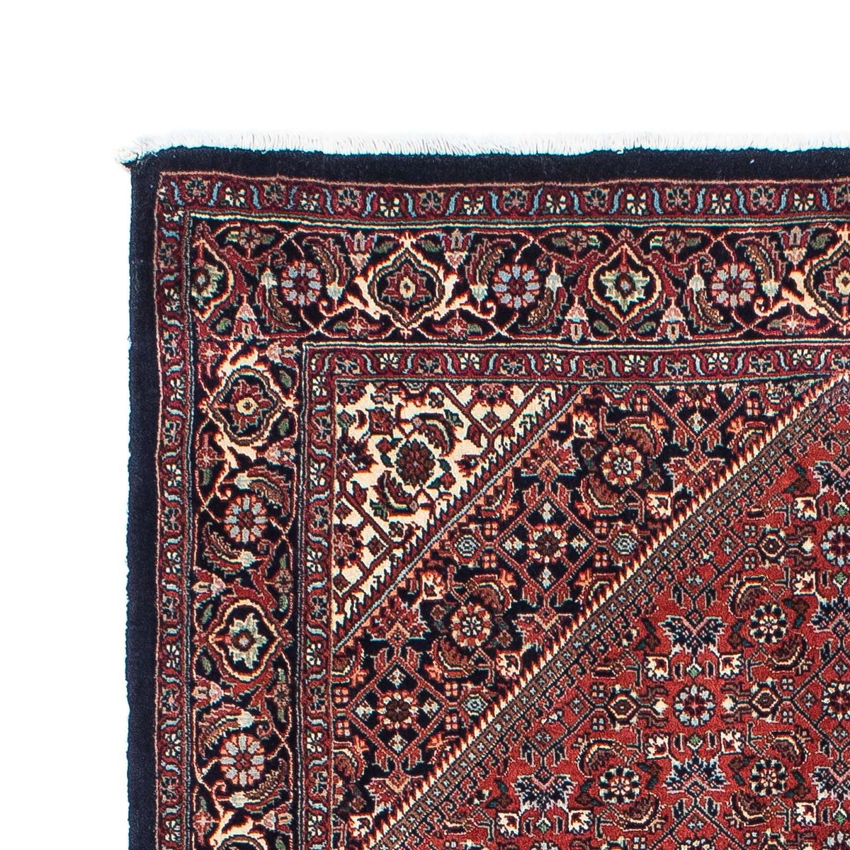 Tappeto corsia Tappeto Persero - Bidjar - 201 x 100 cm - blu scuro