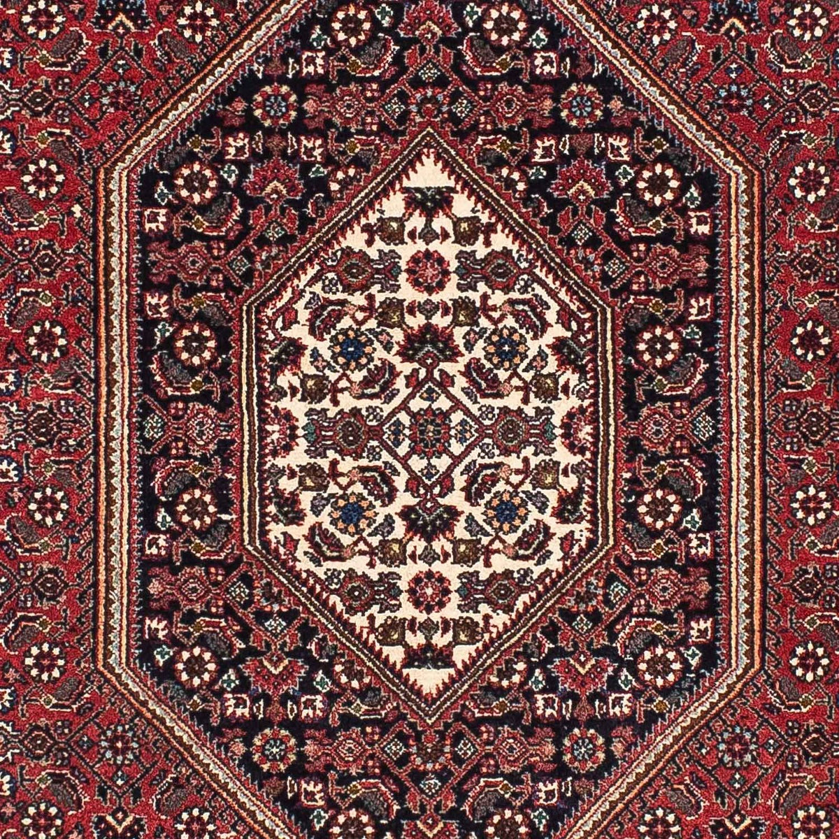 Tappeto corsia Tappeto Persero - Bidjar - 195 x 100 cm - blu scuro