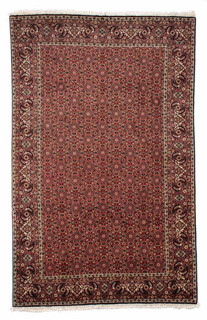 Tappeto Persero - Bidjar - 310 x 196 cm - rosso scuro