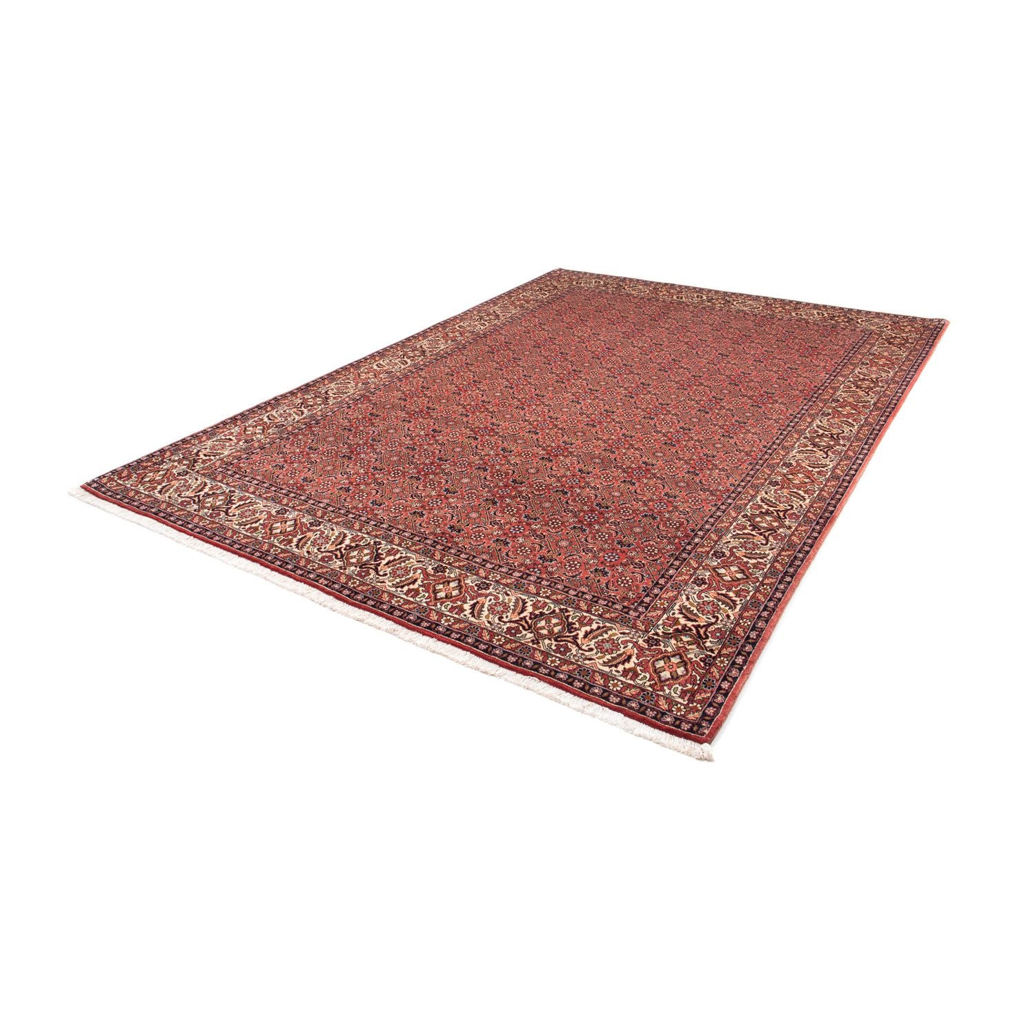 Tappeto Persero - Bidjar - 292 x 203 cm - rosso scuro