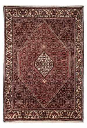 Tappeto Persero - Bidjar - 292 x 200 cm - rosso scuro