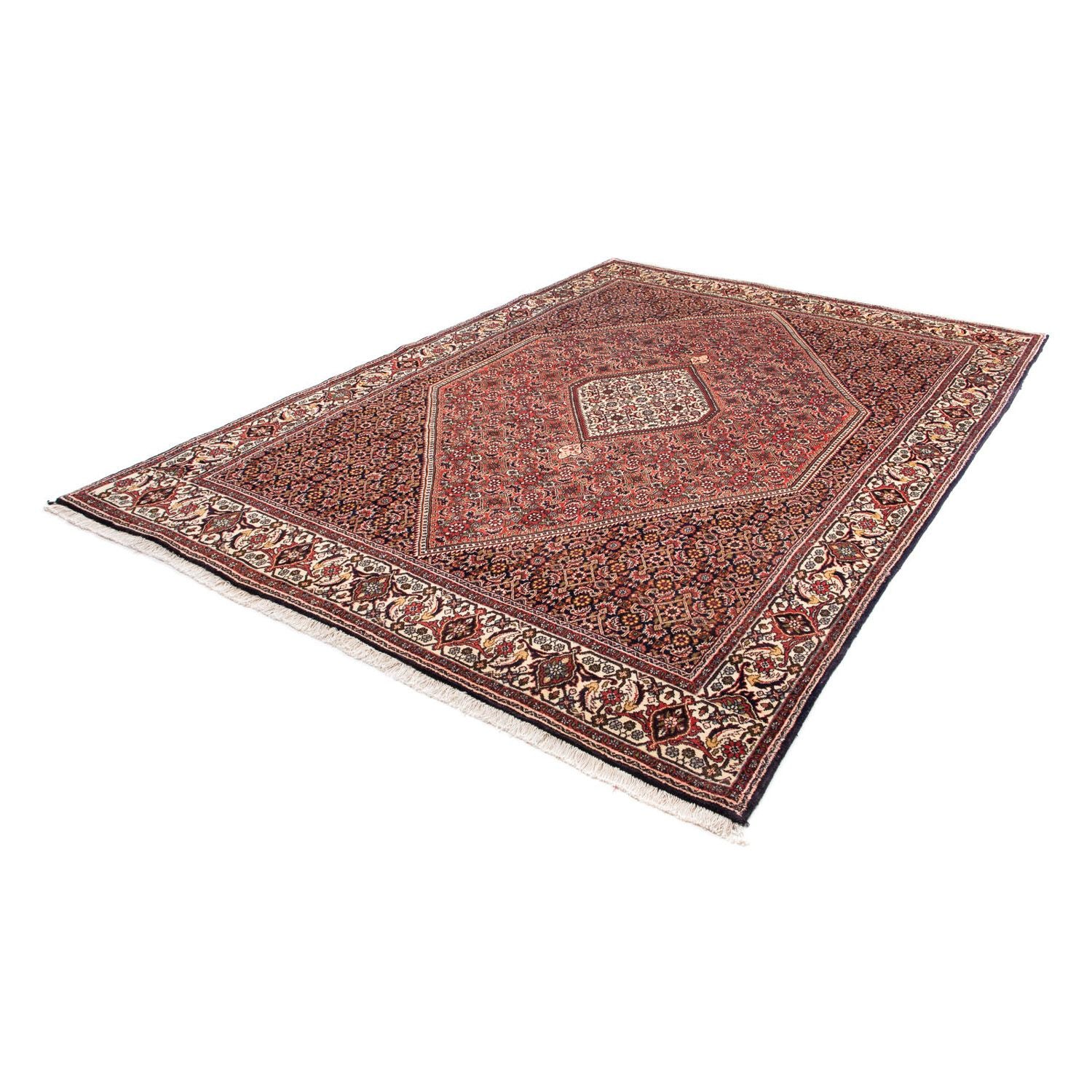 Tappeto Persero - Bidjar - 292 x 200 cm - rosso scuro
