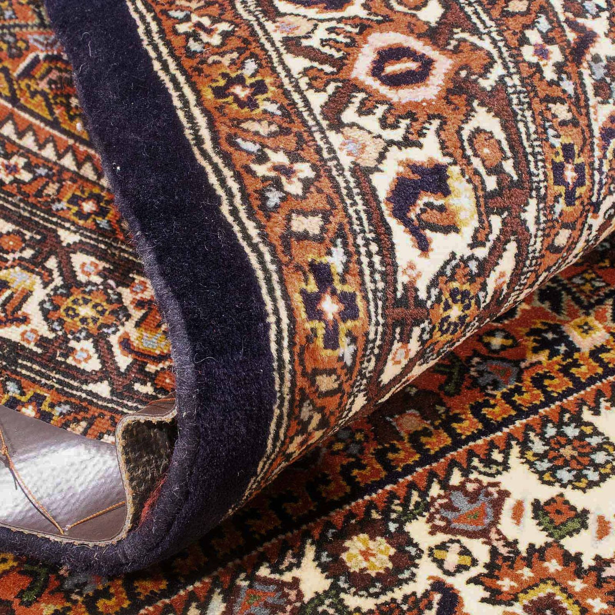 Tappeto Persero - Bidjar - 150 x 90 cm - blu scuro