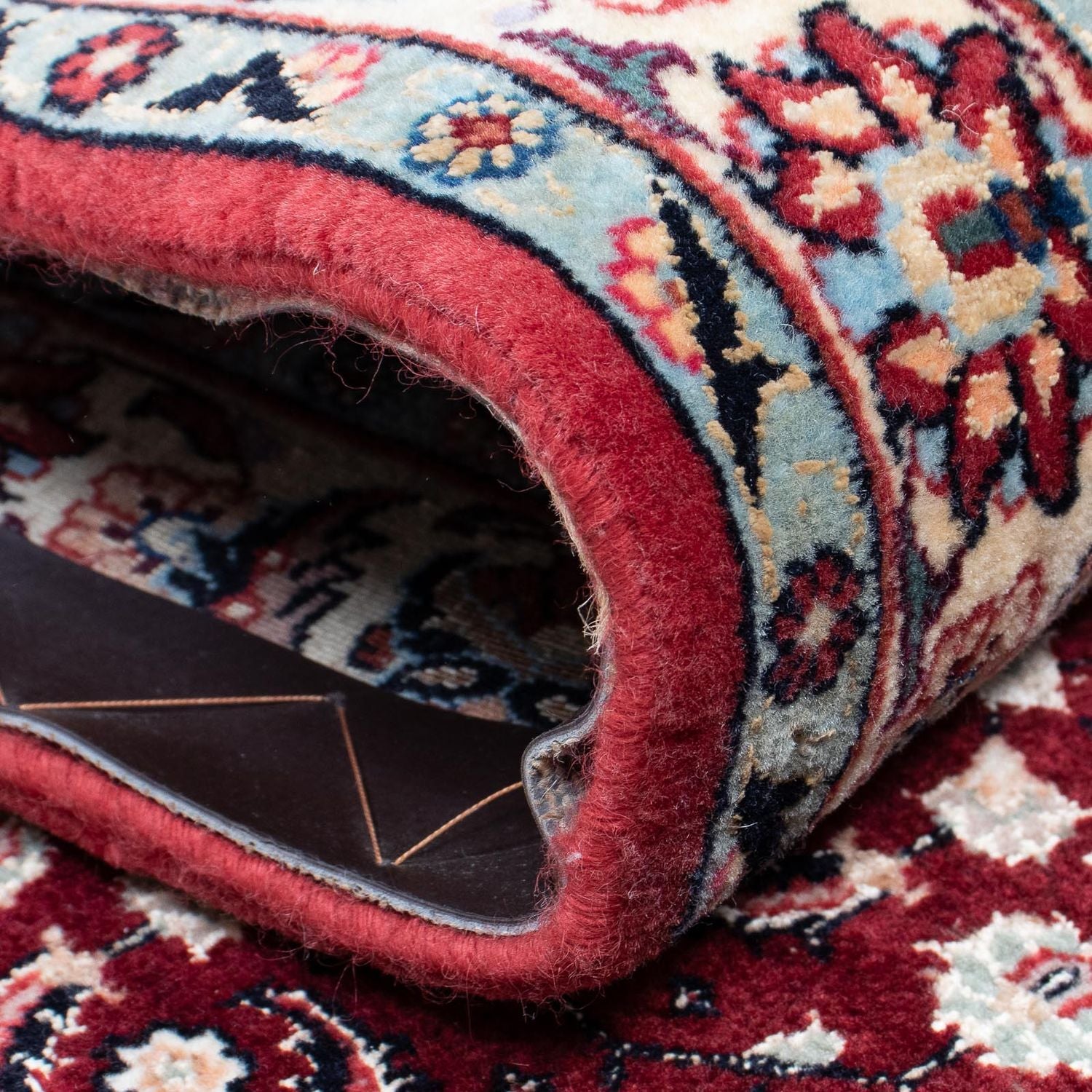Tappeto corsia Tappeto Persero - Bidjar - 334 x 77 cm - rosso scuro