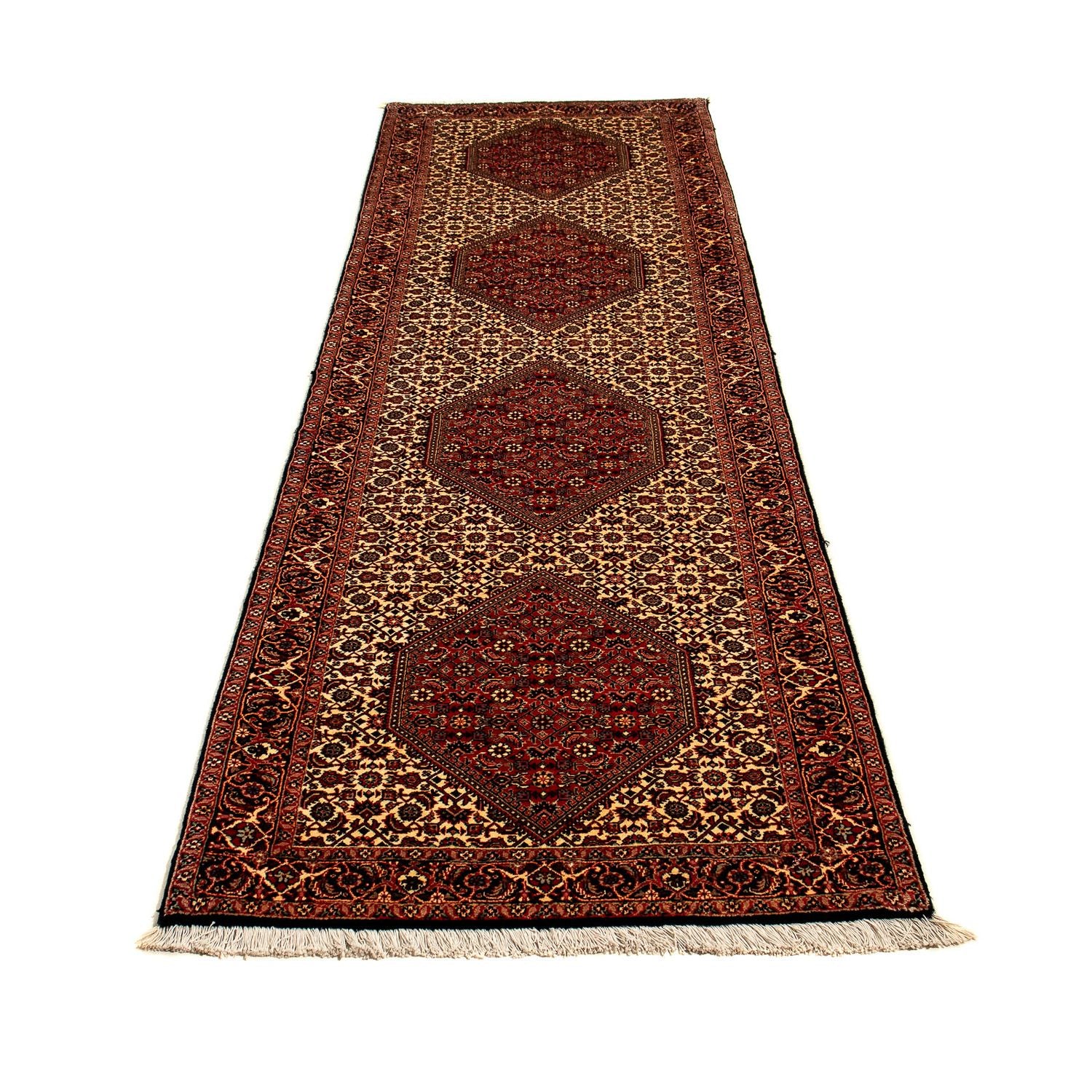 Tappeto corsia Tappeto Persero - Bidjar - 305 x 83 cm - marrone