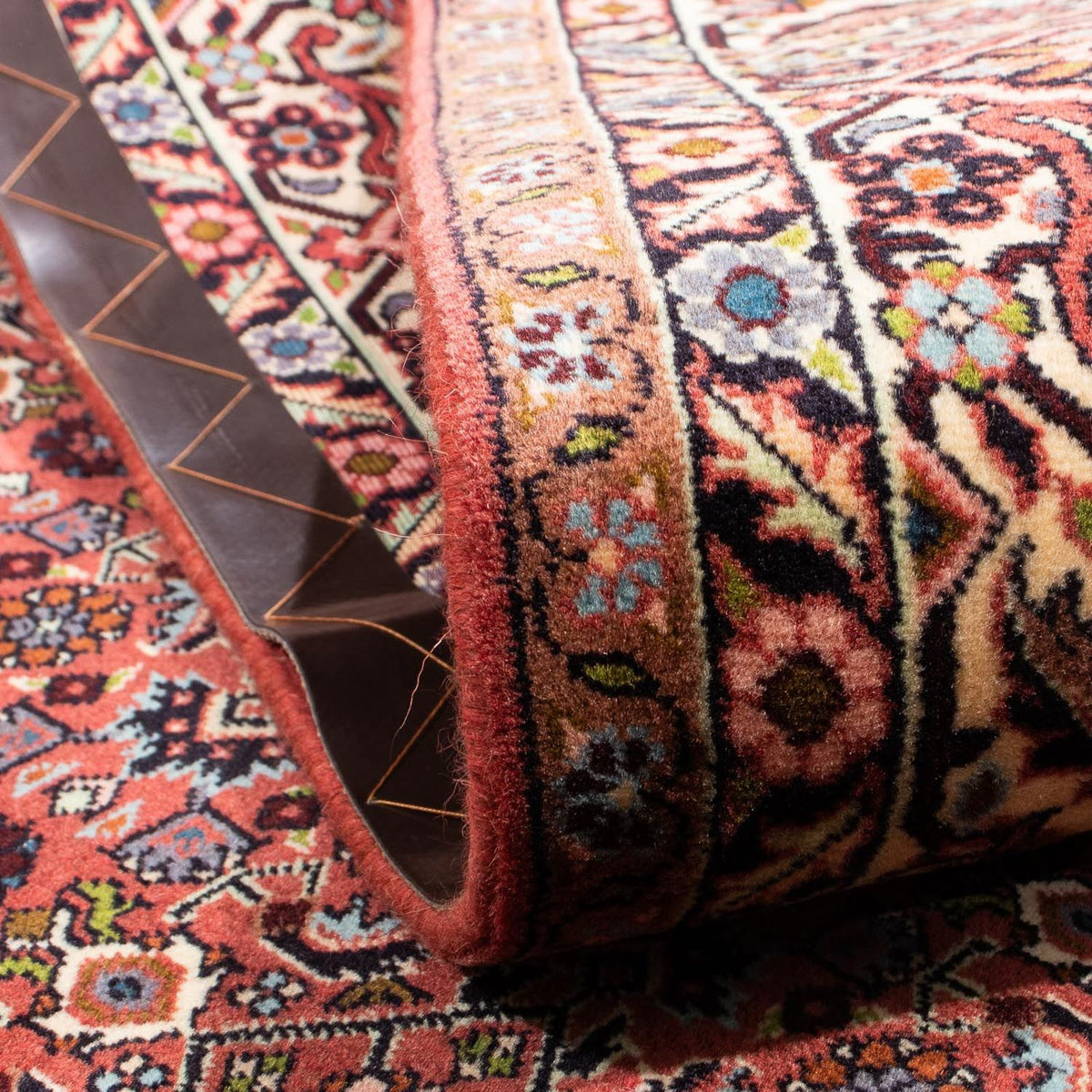 Tappeto Persero - Bidjar - 257 x 178 cm - rosso scuro