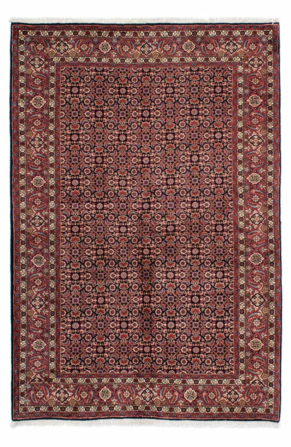 Tappeto Persero - Bidjar - 213 x 141 cm - marrone scuro