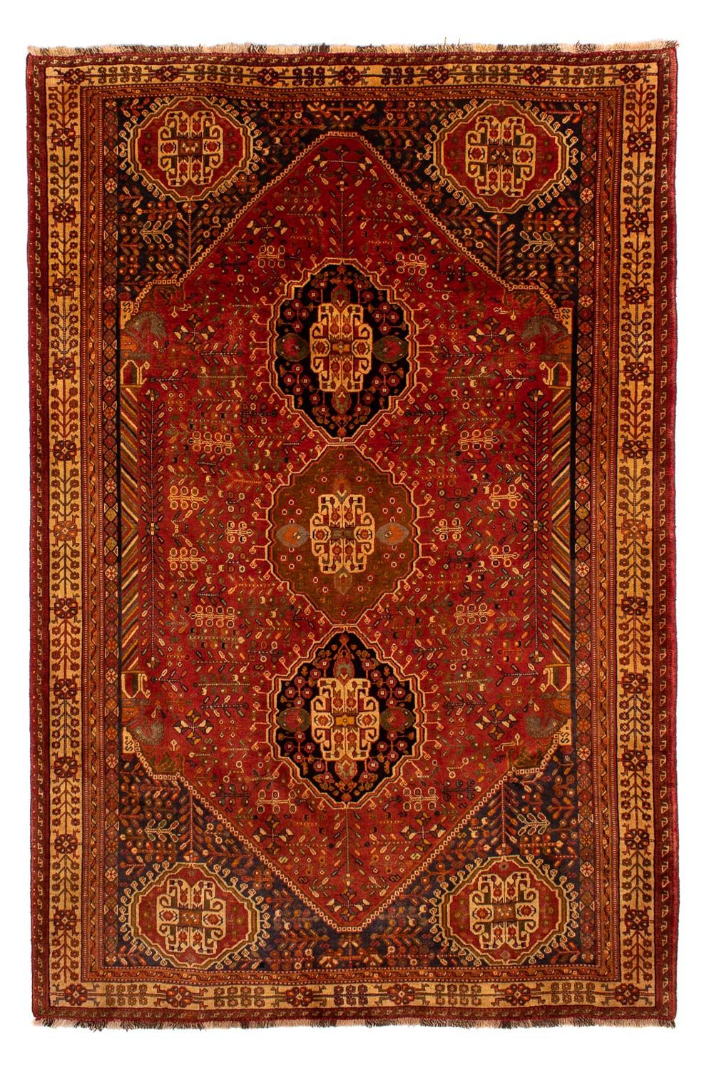 Tappeto Persero - Nomade - 280 x 184 cm - rosso scuro