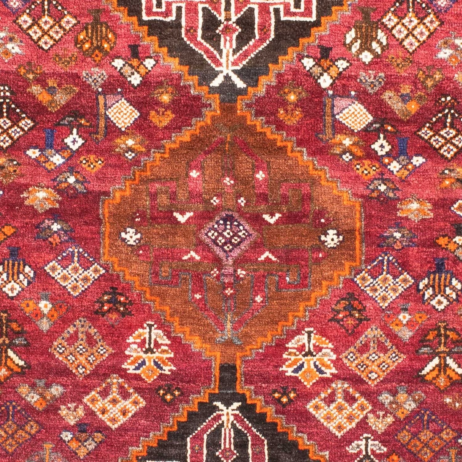 Tappeto Persero - Nomade - 160 x 109 cm - rosso scuro