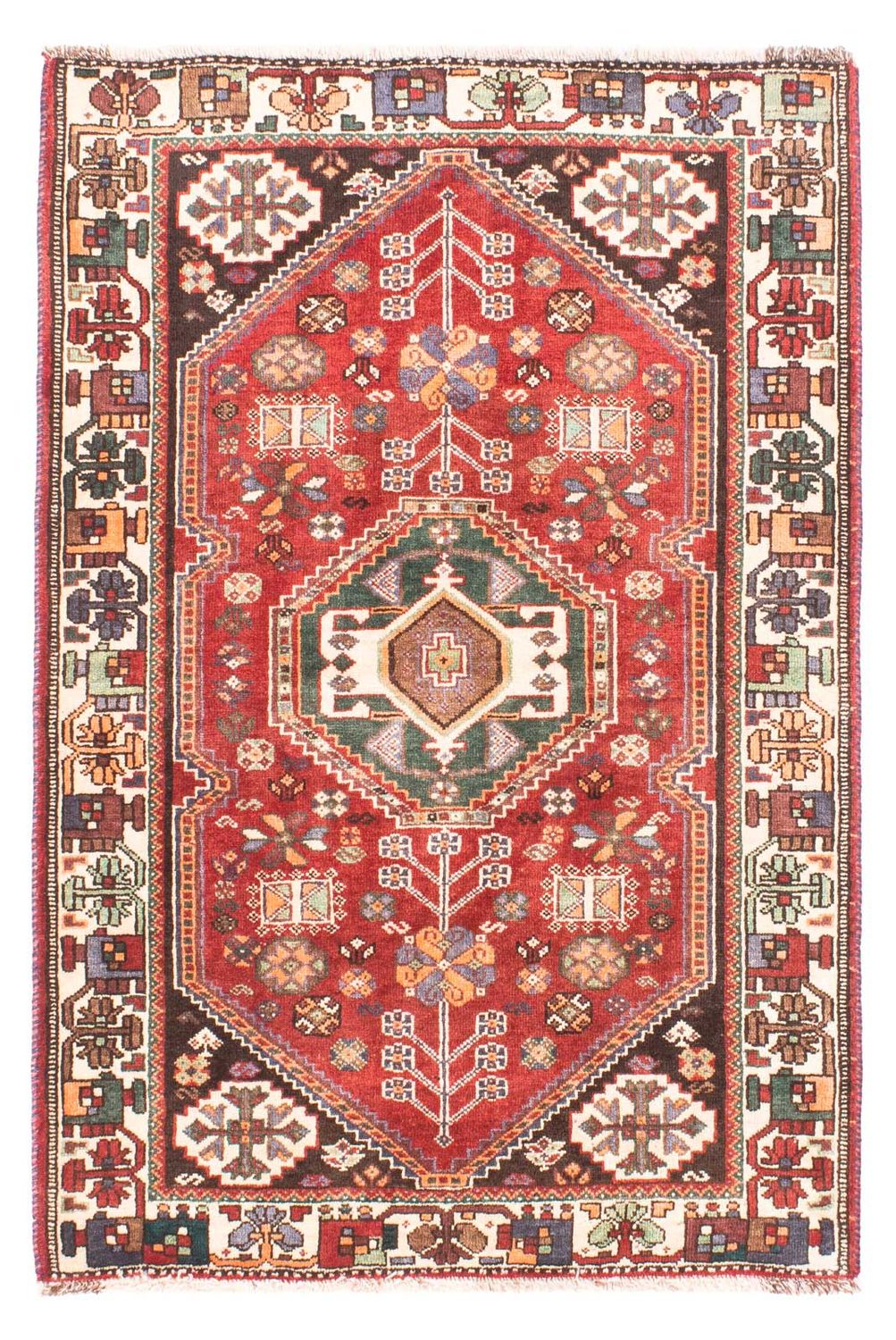 Tappeto Persero - Nomade - 152 x 103 cm - rosso scuro