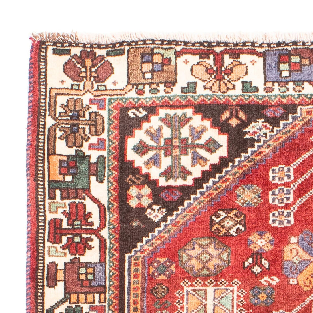 Tappeto Persero - Nomade - 152 x 103 cm - rosso scuro