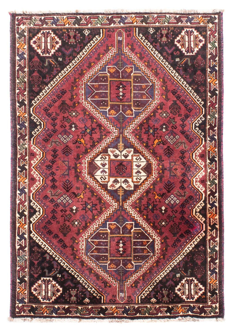 Tappeto Persero - Nomade - 157 x 108 cm - rosso scuro