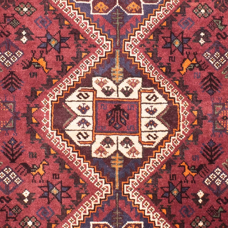 Tappeto Persero - Nomade - 157 x 108 cm - rosso scuro