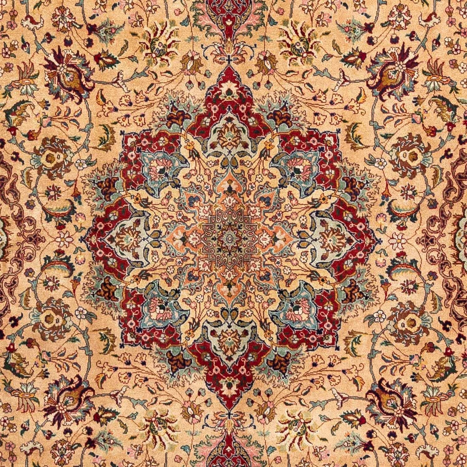 Tappeto Persero - Tabriz - Reale - 297 x 195 cm - marrone chiaro
