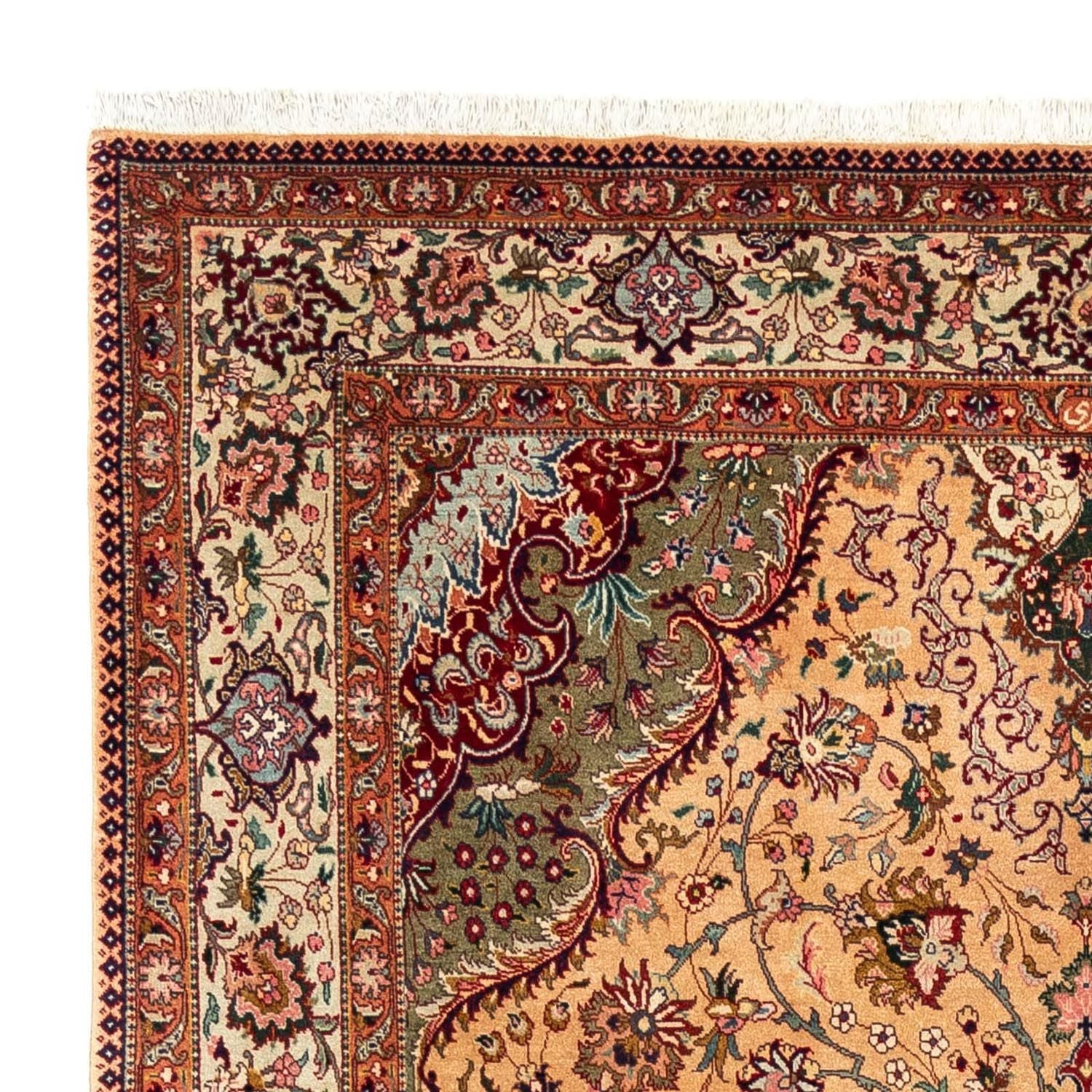 Tappeto Persero - Tabriz - Reale - 297 x 195 cm - marrone chiaro