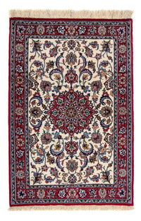Tappeto Persero - Isfahan - Premio - 102 x 70 cm - rosso scuro