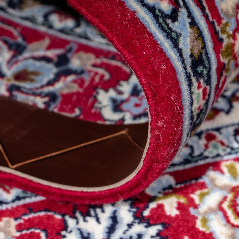 Tappeto Persero - Isfahan - Premio - 102 x 70 cm - rosso scuro