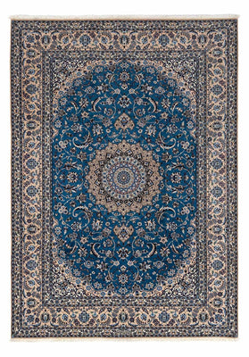 Tappeto Persero - Nain - Reale - 345 x 255 cm - blu