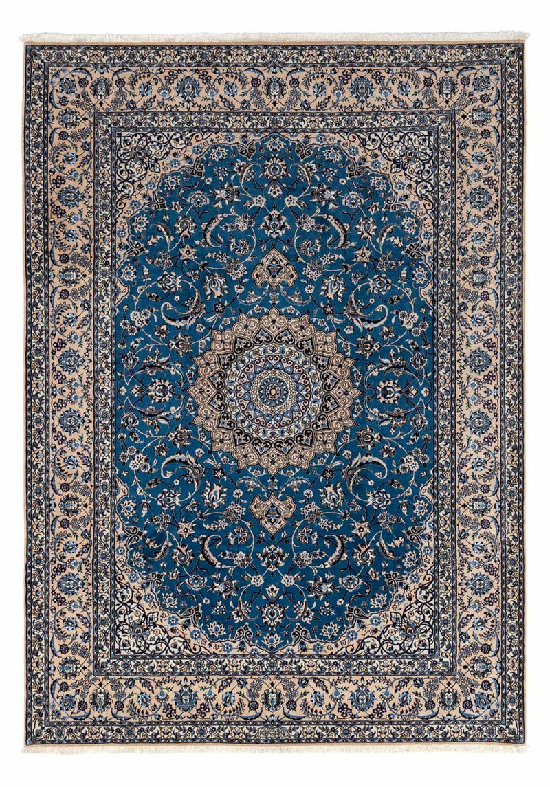 Tappeto Persero - Nain - Reale - 345 x 255 cm - blu