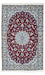 Tappeto corsia Tappeto Persero - Nain - Reale - 178 x 106 cm - rosso scuro