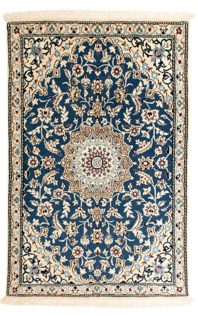 Tappeto Persero - Nain - Reale - 133 x 85 cm - blu