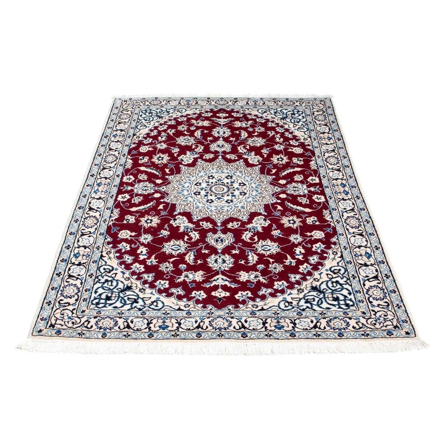 Tappeto Persero - Nain - Reale - 169 x 110 cm - rosso scuro