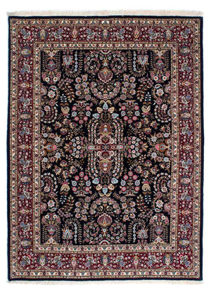 Tappeto Persero - Ghom - 193 x 141 cm - blu scuro