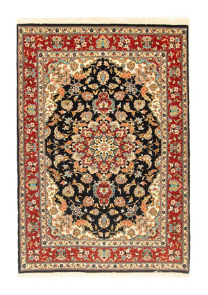 Tappeto Persero - Ghom - 147 x 101 cm - nero
