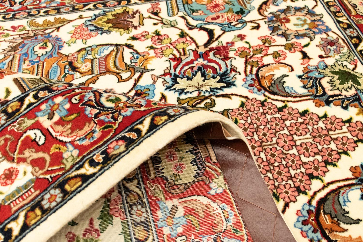 Tappeto Persero - Ghom - 152 x 101 cm - beige