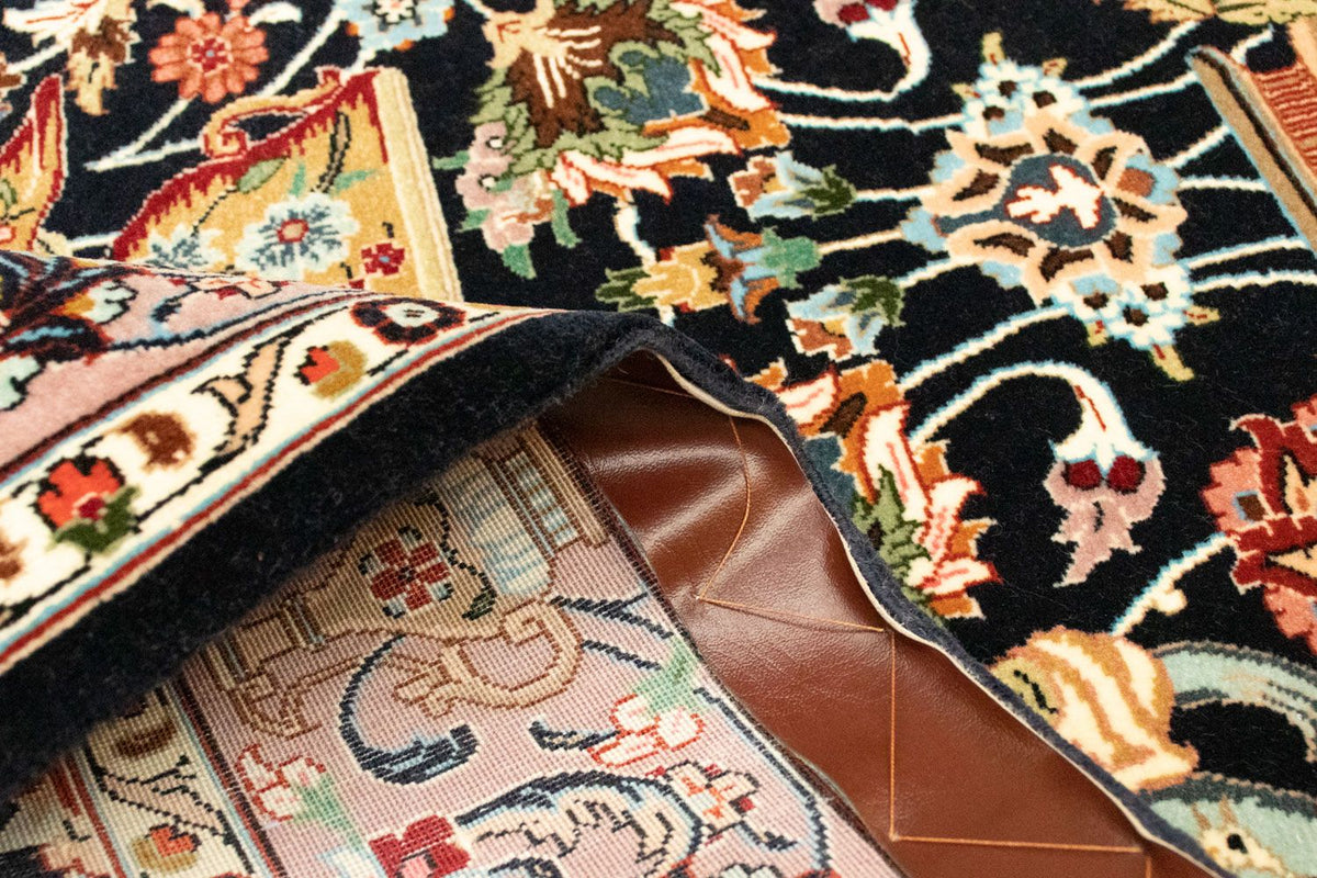 Tappeto Persero - Ghom - 157 x 102 cm - nero