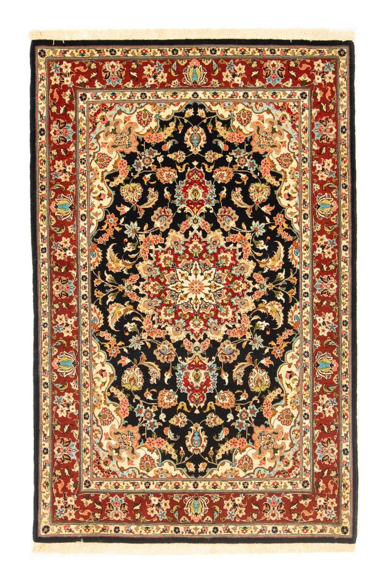 Tappeto Persero - Ghom - 162 x 102 cm - blu scuro