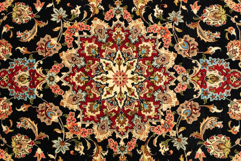Tappeto Persero - Ghom - 162 x 102 cm - blu scuro