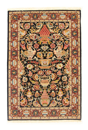 Tappeto Persero - Ghom - 155 x 105 cm - nero