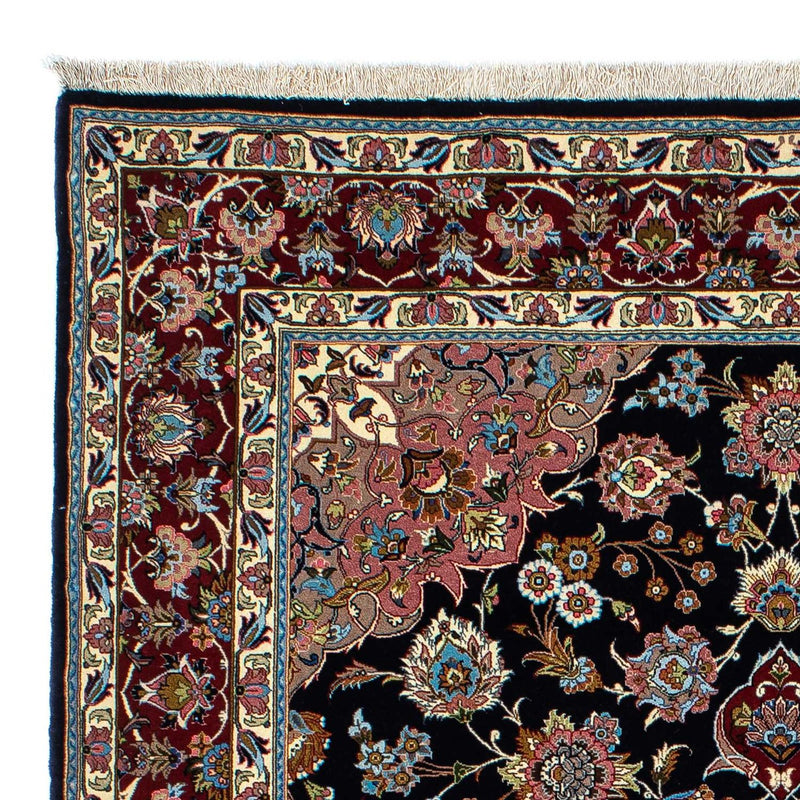 Tappeto Persero - Ghom - 212 x 140 cm - blu scuro