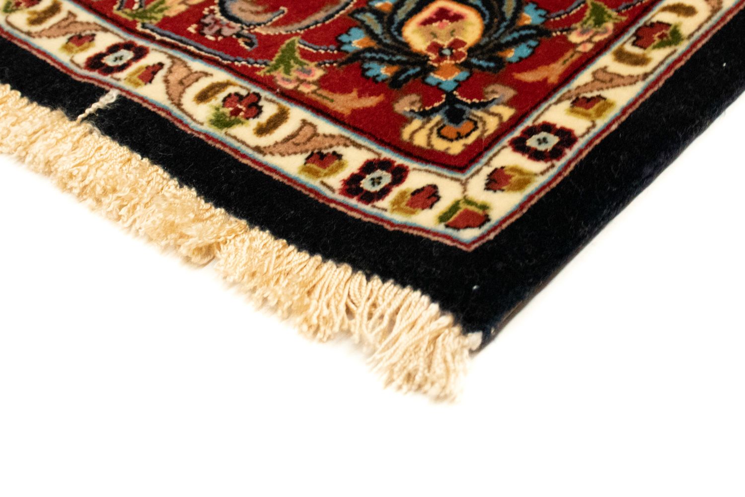 Tappeto Persero - Ghom - 161 x 102 cm - nero