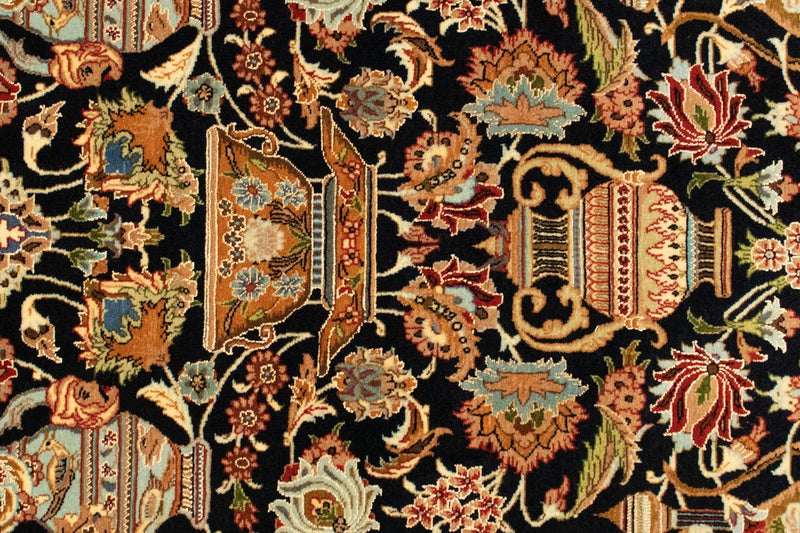 Tappeto Persero - Ghom - 152 x 99 cm - blu scuro