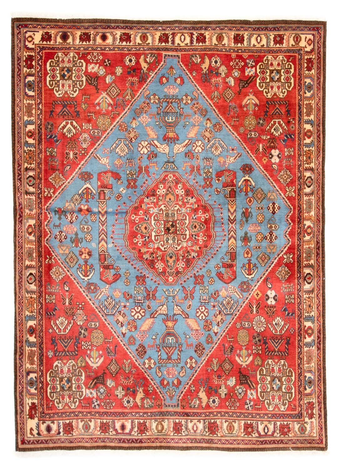 Tappeto Persero - Nomade - 203 x 158 cm - blu chiaro