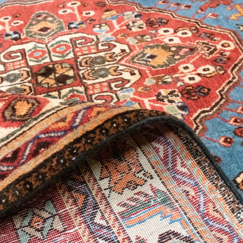 Tappeto Persero - Nomade - 203 x 158 cm - blu chiaro