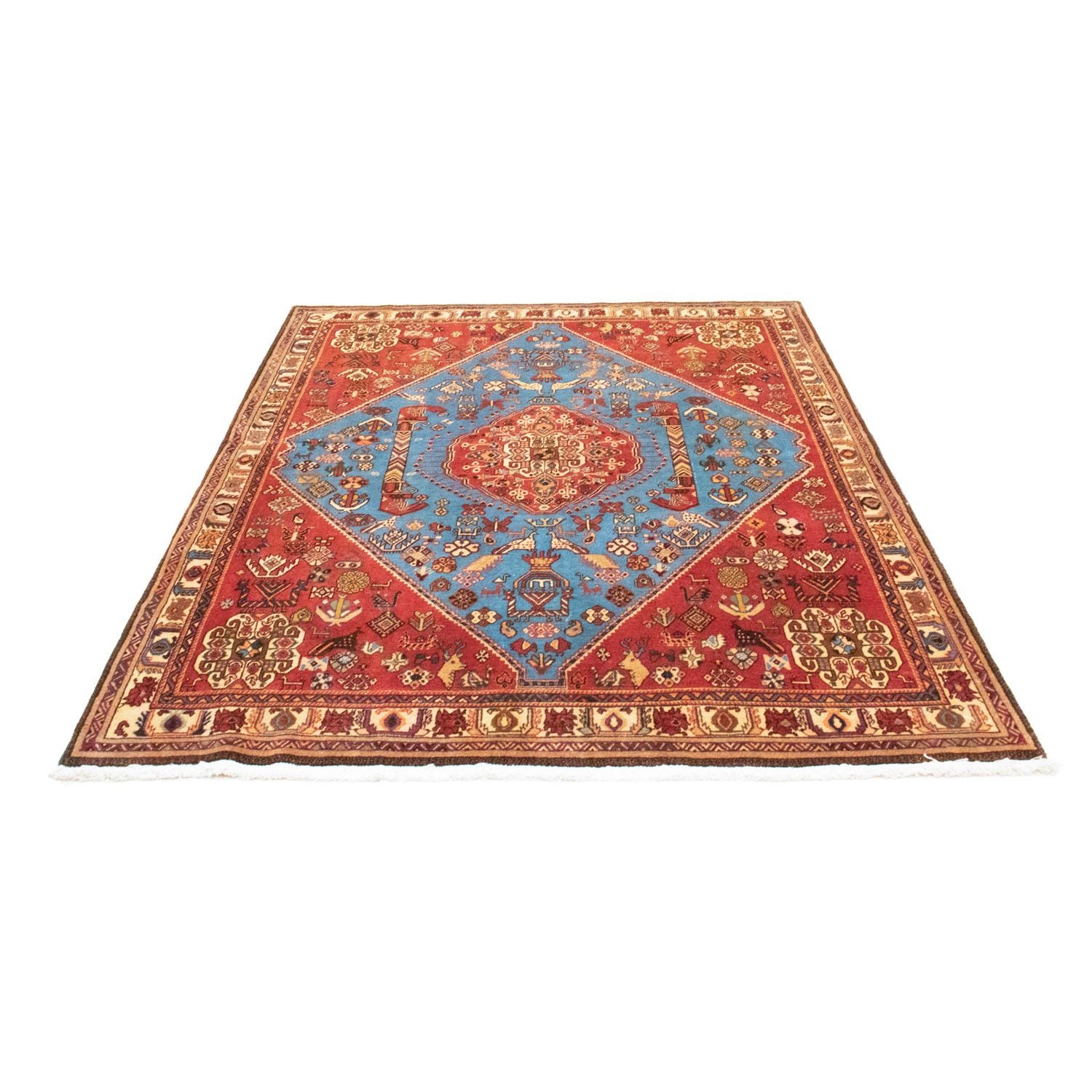 Tappeto Persero - Nomade - 203 x 158 cm - blu chiaro