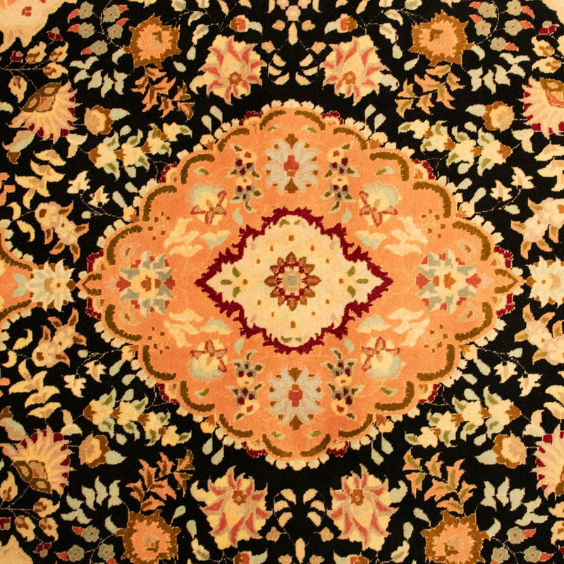 Tappeto Persero - Tabriz - Reale - 155 x 103 cm - nero