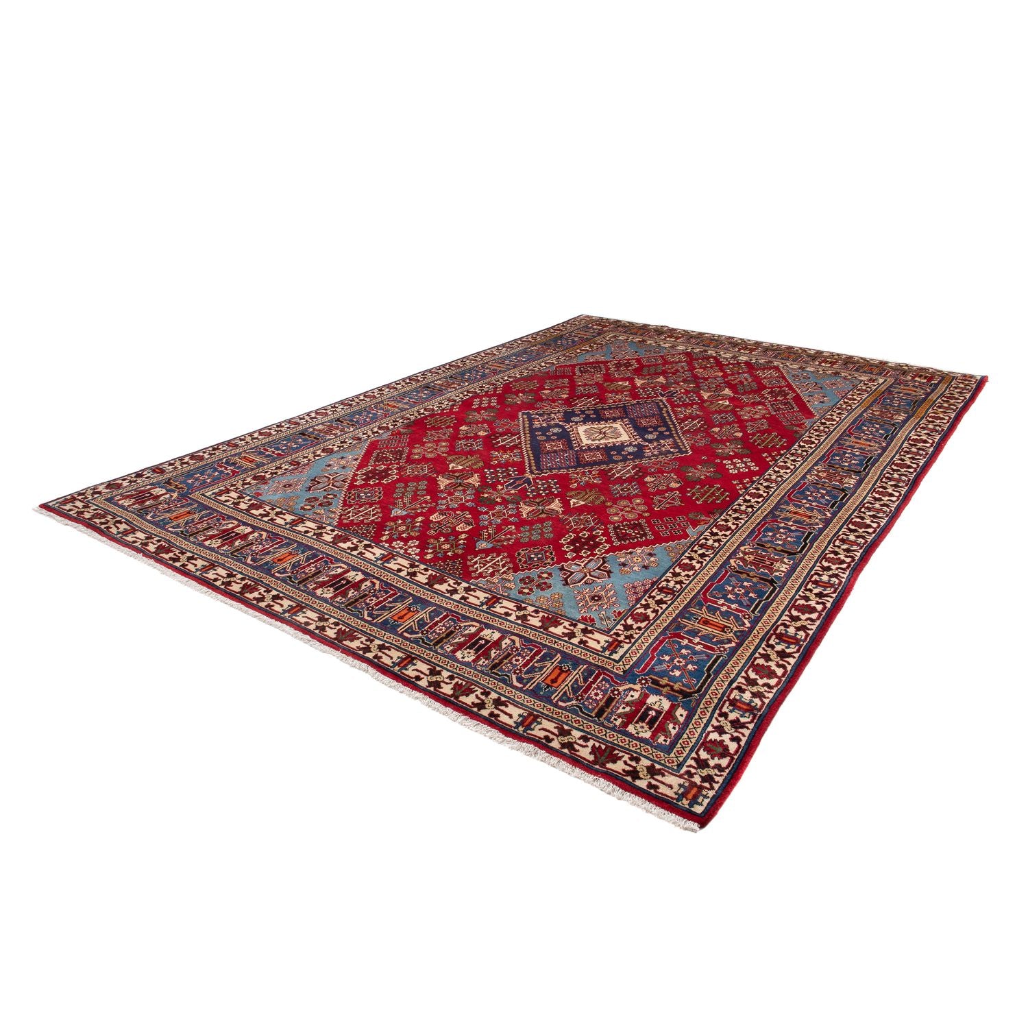 Tappeto Persero - Nomade - 357 x 240 cm - rosso scuro