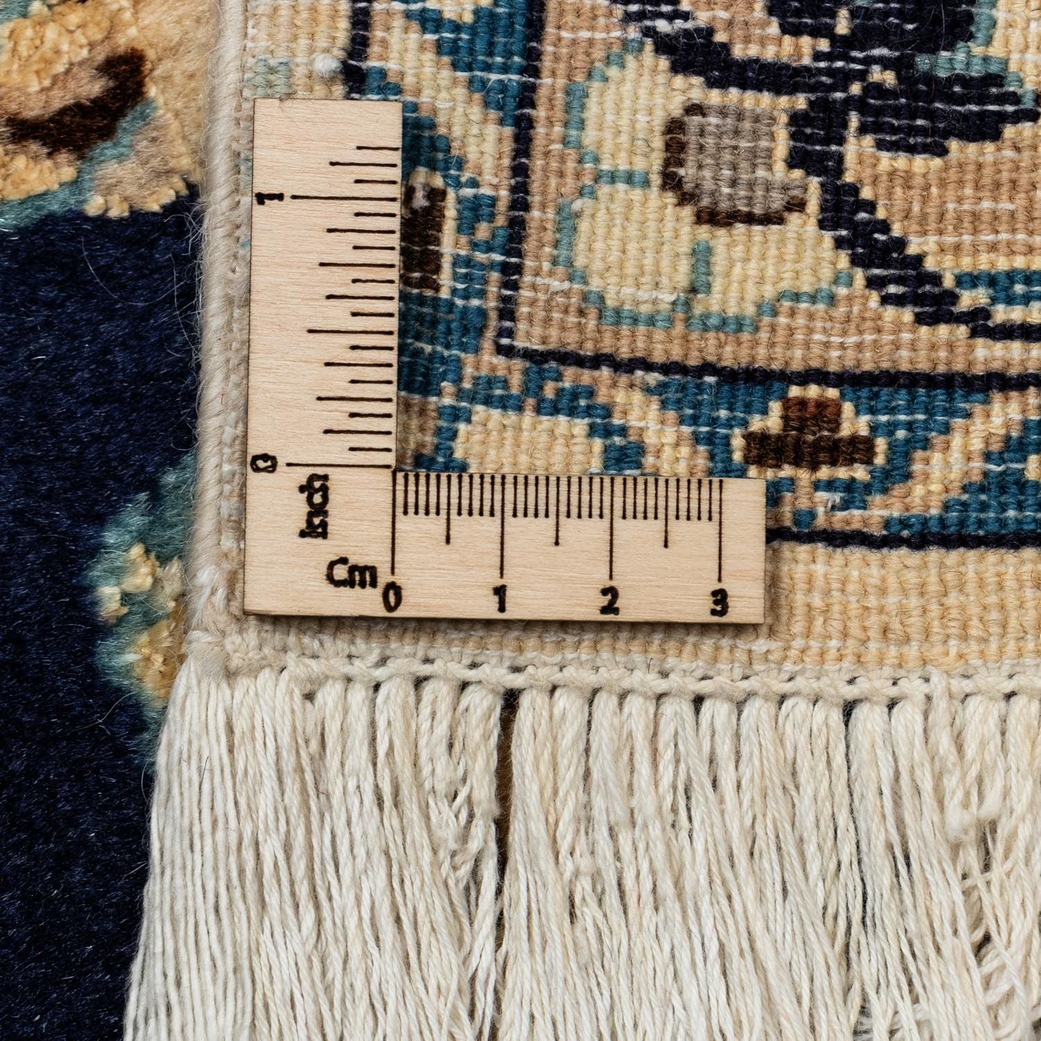 Tappeto Persero - Nain - 350 x 258 cm - blu scuro