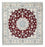 Tappeto Persero - Nain - Reale quadrato  - 154 x 143 cm - rosso scuro